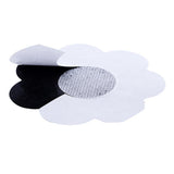 10 Pairs Petal Self Adhesive Pasties Nipple Disposable Cover Sticker Black