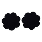 10 Pairs Petal Self Adhesive Pasties Nipple Disposable Cover Sticker Black