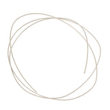 Maxbell 925 Solid Sterling Silver Round Bezel Strip Wire 0.6mm 22 Gauge - Aladdin Shoppers