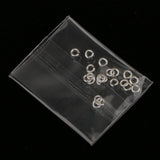 Maxbell 60 Pieces 3mm 4mm 6mm Mixed Jewelry Findings Sterling Silver Open Jump Rings