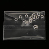 Maxbell 80 Pieces 3mm 6mm Mixed Lot Jewelry Findings Sterling Silver Open Jump Rings