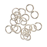 Maxbell 120pcs Silver Plated Metal Super Strong Jump Ring Split Ring Connector