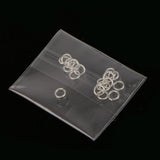 Maxbell 60 Pieces 3mm 4mm 6mm Mixed Jewelry Findings Sterling Silver Open Jump Rings