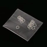 Maxbell 120pcs Silver Plated Metal Super Strong Jump Ring Split Ring Connector