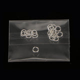 Maxbell 120pcs Silver Plated Metal Super Strong Jump Ring Split Ring Connector