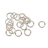 Maxbell 60 Pieces 3mm 4mm 6mm Mixed Jewelry Findings Sterling Silver Open Jump Rings