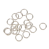 Maxbell 60 Pieces 4mm 5mm 6mm Mixed Jewelry Findings Sterling Silver Open Jump Rings