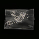 Maxbell 120pcs Silver Plated Metal Super Strong Jump Ring Split Ring Connector
