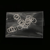 Maxbell 60 Pieces 3mm 4mm 6mm Mixed Jewelry Findings Sterling Silver Open Jump Rings
