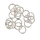 Maxbell 60 Pieces 4mm 5mm 6mm Mixed Jewelry Findings Sterling Silver Open Jump Rings