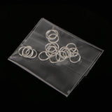 Maxbell 80 Pieces 3mm 6mm Mixed Lot Jewelry Findings Sterling Silver Open Jump Rings