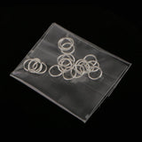 Maxbell 120pcs Silver Plated Metal Super Strong Jump Ring Split Ring Connector