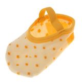 Maxbell Baby Toddler Boy Girl Cotton Short Boat Ankle Socks Antislip Skid Yellow - Aladdin Shoppers