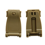 Maxbell Maxbell 10 Backpack Bag Strap Webbing Connecting Buckle Clip Locking Carabiner Brown