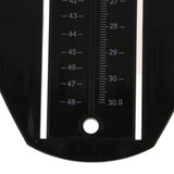 Maxbell Footful Adults Foot Measure Shoes Gauge Tool Measurer for Men Women Black - Aladdin Shoppers