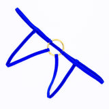 Maxbell Mens Sexy Elastic Hollow-out Underwear T-back G-string Jockstrap Blue - Aladdin Shoppers