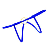 Maxbell Mens Sexy Elastic Hollow-out Underwear T-back G-string Jockstrap Blue - Aladdin Shoppers