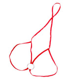 Maxbell Men Sexy Strappy Thongs Bodysuit Mankini Harness Underwear G-String Red - Aladdin Shoppers