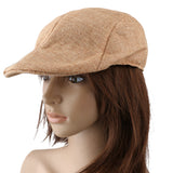 Maxbell Maxbell Womens Fashionable Comfortable Lightweight Beret Hat Sun Hat Summer Clothing Accessory Camel