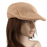 Maxbell Maxbell Womens Fashionable Comfortable Lightweight Beret Hat Sun Hat Summer Clothing Accessory Camel