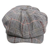Maxbell 2pieces Newsboy Golf Flat Gatsby Hat Driving Beret Baker Peaked Cap