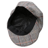 Maxbell 2pieces Newsboy Golf Flat Gatsby Hat Driving Beret Baker Peaked Cap