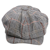 Maxbell 2pieces Newsboy Golf Flat Gatsby Hat Driving Beret Baker Peaked Cap
