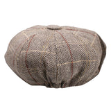 Maxbell 2pieces Newsboy Golf Flat Gatsby Hat Driving Beret Baker Peaked Cap