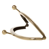 Maxbell 2Pcs Sew in Coin Bag Purse Metal Frame Handbag Clasp Fastening 8.5cm 10.5cm