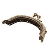 Maxbell 2Pcs Sew in Coin Bag Purse Metal Frame Handbag Clasp Fastening 8.5cm 10.5cm