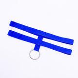 Maxbell Men's Sexy Underwear Elastic 2 Belts Silver Ring Thongs Briefs Royal Blue - Aladdin Shoppers