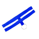 Maxbell Men's Sexy Underwear Elastic 2 Belts Silver Ring Thongs Briefs Royal Blue - Aladdin Shoppers