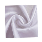 Maxbell Luxury Solid Plain Silk Satin Multi-Use Cloth in Lustrous White - Aladdin Shoppers
