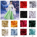 Maxbell Luxury Solid Plain Silk Satin Multi-Use Cloth in Lustrous White - Aladdin Shoppers