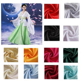 Maxbell Luxury Solid Plain Silk Satin Multi-Use Cloth in Lustrous White - Aladdin Shoppers