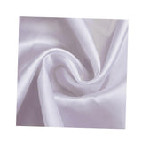 Maxbell Luxury Solid Plain Silk Satin Multi-Use Cloth in Lustrous White - Aladdin Shoppers