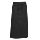 Maxbell 2 Piece Men Women Black Restaurant Chef Half Apron Waist Apron