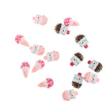 Maxbell 15x High Quality Chic Resin Ice Cream Flatback Appliques Embellishment DIY Crafts - Aladdin Shoppers