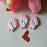 Maxbell 15x High Quality Chic Resin Ice Cream Flatback Appliques Embellishment DIY Crafts - Aladdin Shoppers