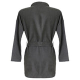Maxbell Women Ladies Long Sleeve Jacket Thin Wind Dust Coat Grey-XL - Aladdin Shoppers