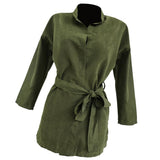 Maxbell Women Ladies Long Sleeve Jacket Thin Wind Dust Coat Army Green-S - Aladdin Shoppers