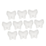 Maxbell 10x Clear Plastic Tealight Cups Cute Butterfly Candle Mold Wax Containers - Aladdin Shoppers