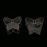 Maxbell 10x Clear Plastic Tealight Cups Cute Butterfly Candle Mold Wax Containers - Aladdin Shoppers