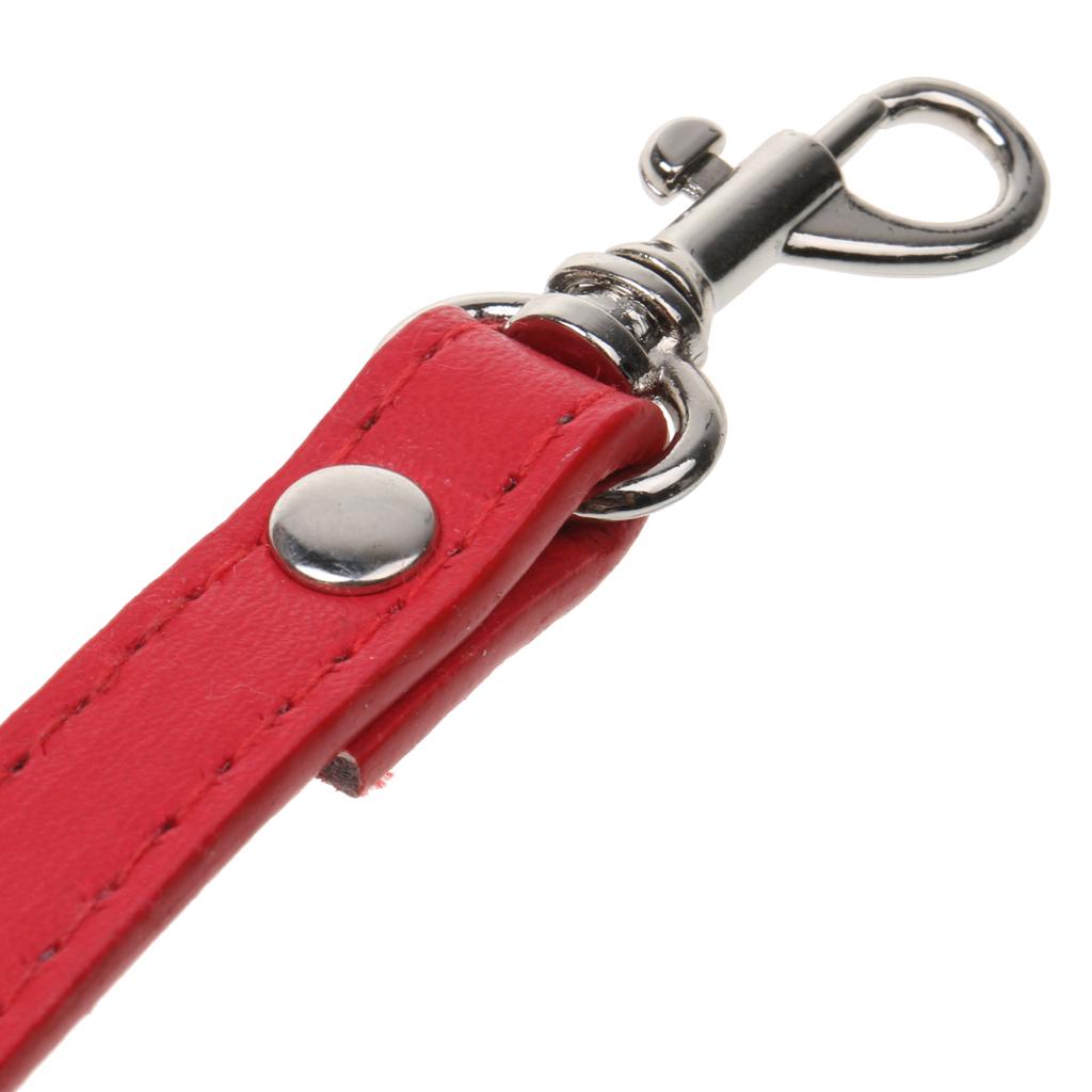 Maxbell Adjustable DIY Bag Strap Crossbody Replacement Shoulder Bag Handle Purse Red