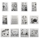 Maxbell Silicone Clear Rubber Stamp/Seal for DIY Scrapbooking Footprint Pattern - Aladdin Shoppers
