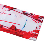 Maxbell Blood Splatter 3D Printed Leggings Halloween Pants Jeggings Cospaly Dress Red - Aladdin Shoppers