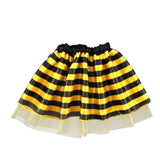 4Pc Bumble Bee Honey Girls Kids Fairy Halloween Fancy Dress Up Party Costume