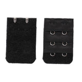 Maxbell Bra back band extension buckles for Women Black+Beige