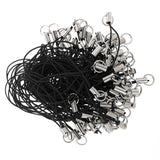 Maxbell 100x CELL PHONE STRAPS Strings Jump Ring End Lariats Black - Aladdin Shoppers