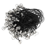Maxbell 100x CELL PHONE STRAPS Strings Jump Ring End Lariats Black - Aladdin Shoppers